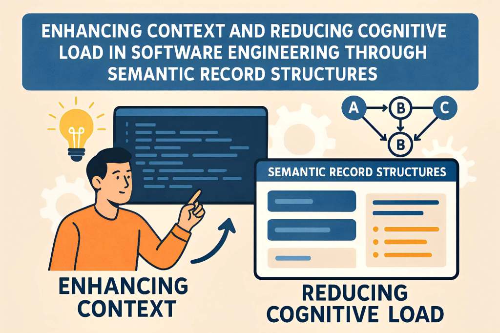 Enhancing Context and Reducing Cognitive Load in Software Engineering Through Semantic Record Structures